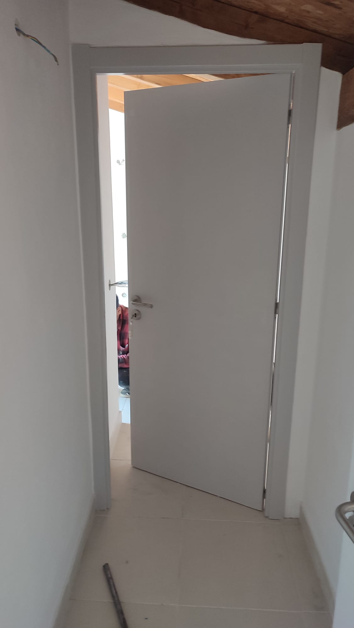 Master bedroom door