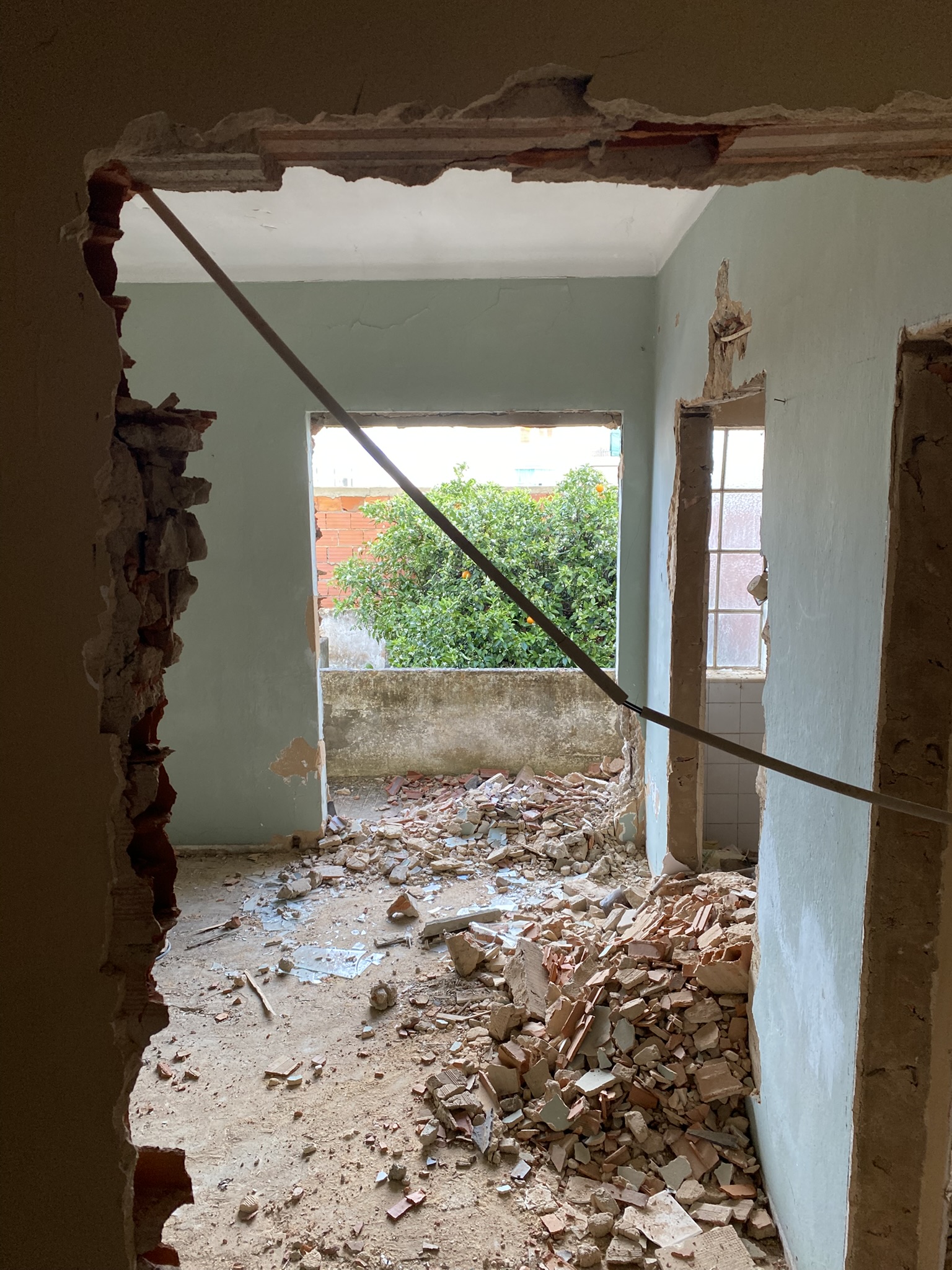 First Floor livingroom restauration