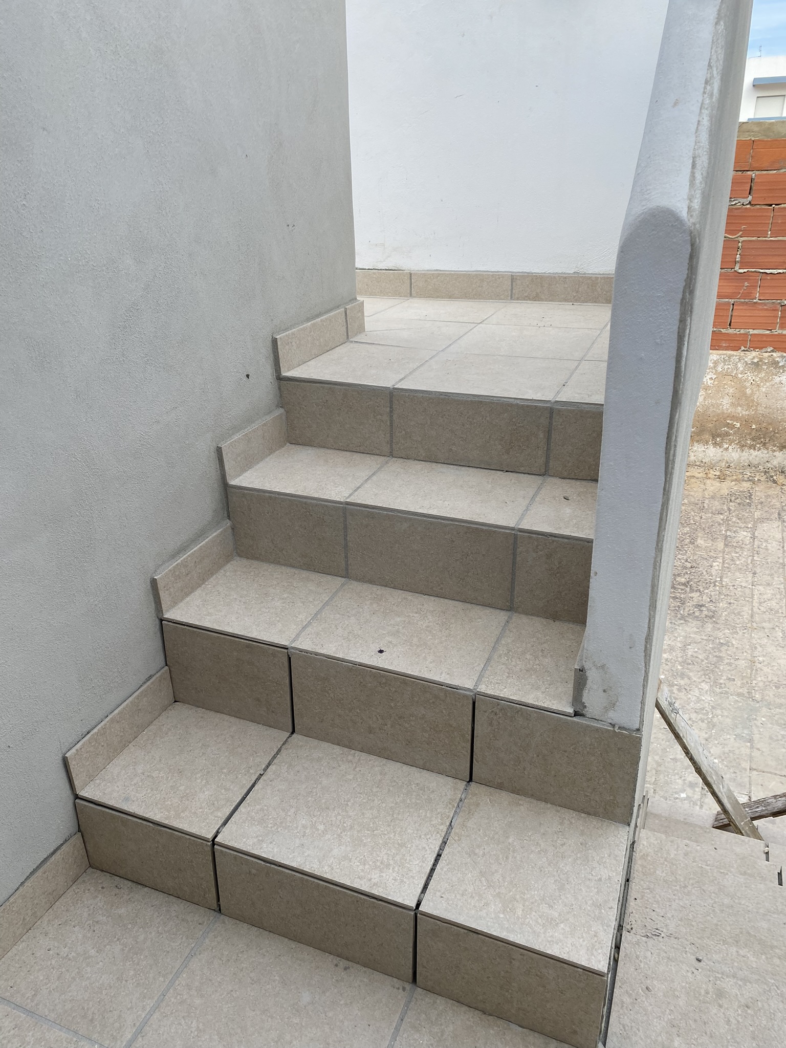 1 floor to second floor outdoor stairs