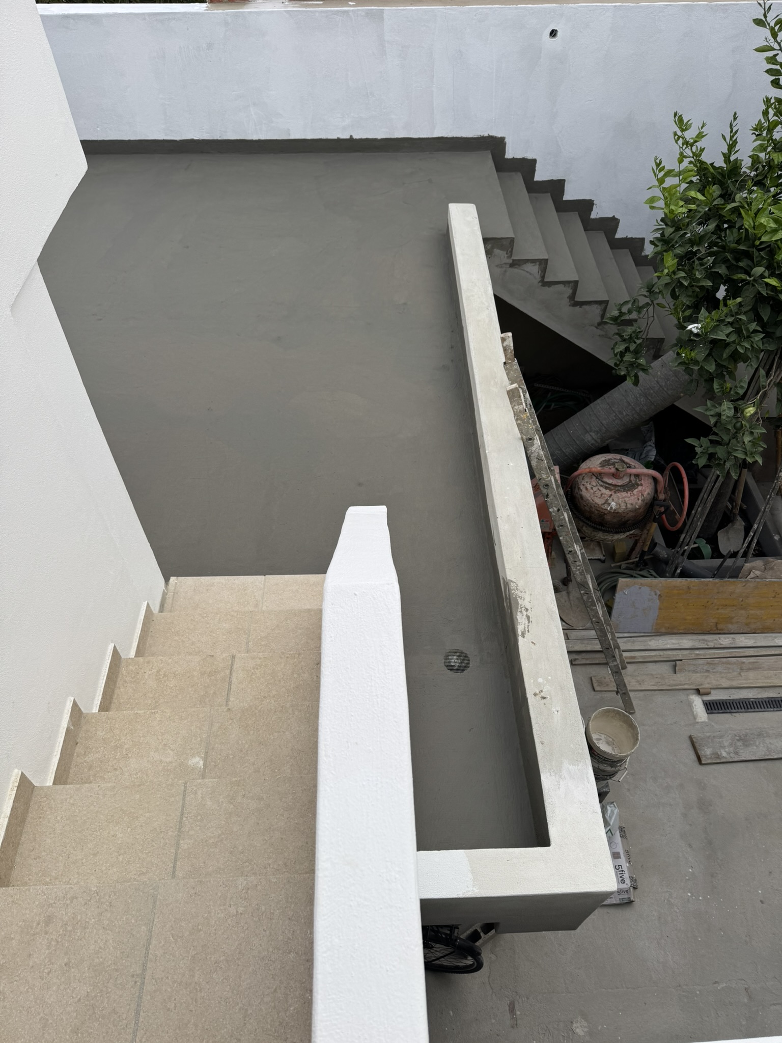 arming mezzanine and stairs