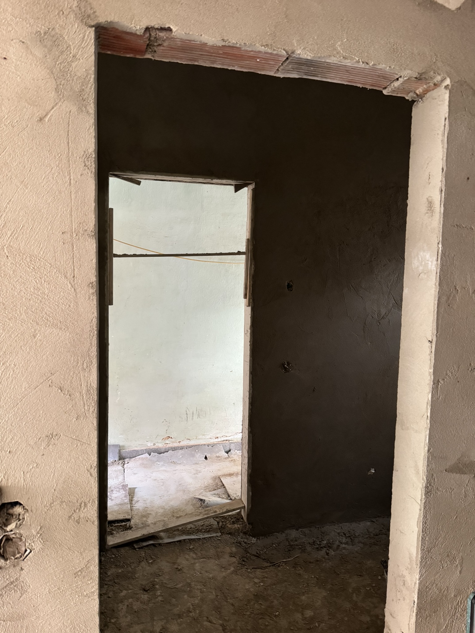 Apartment entry doorway