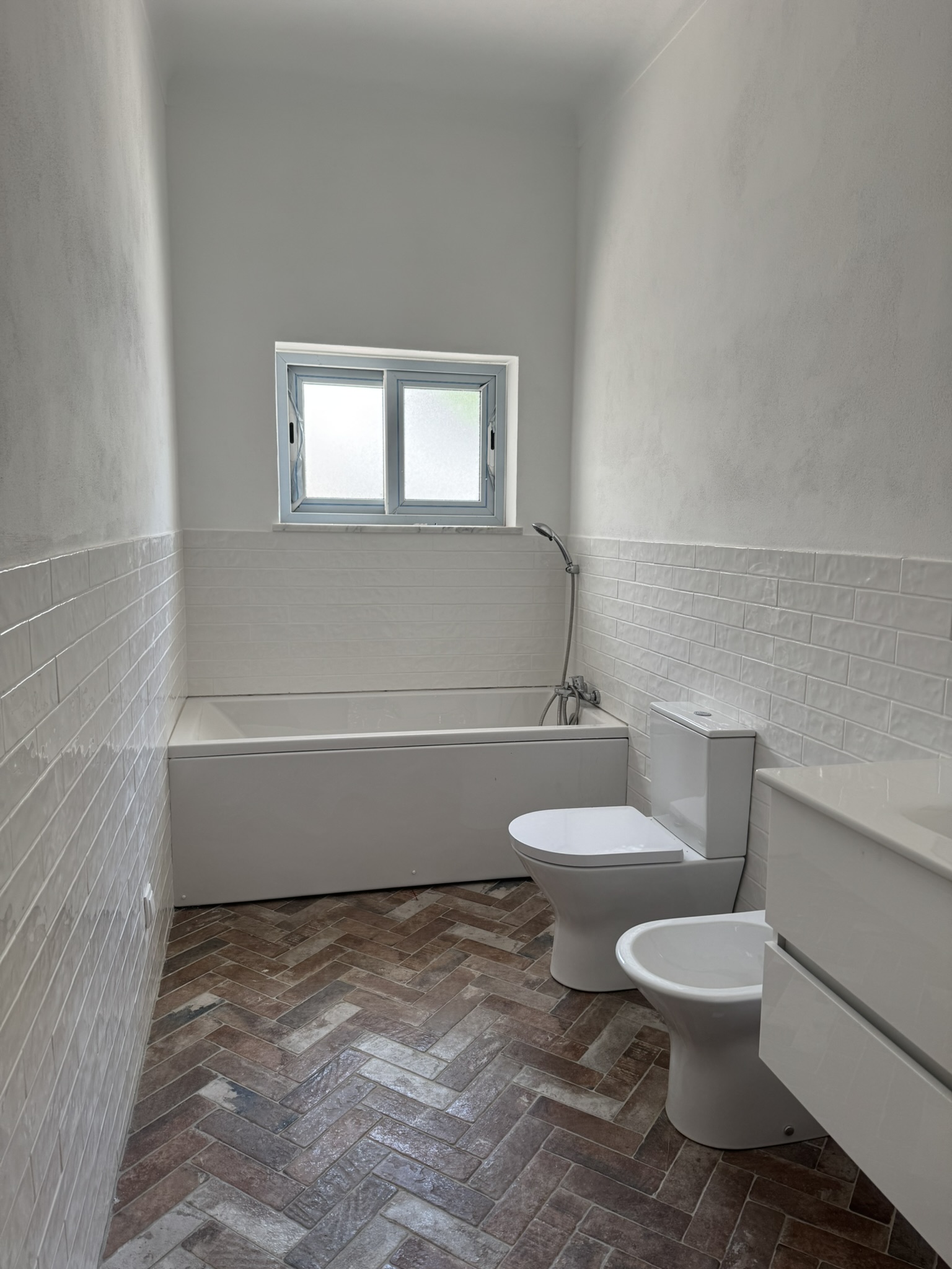Bathroom window installed