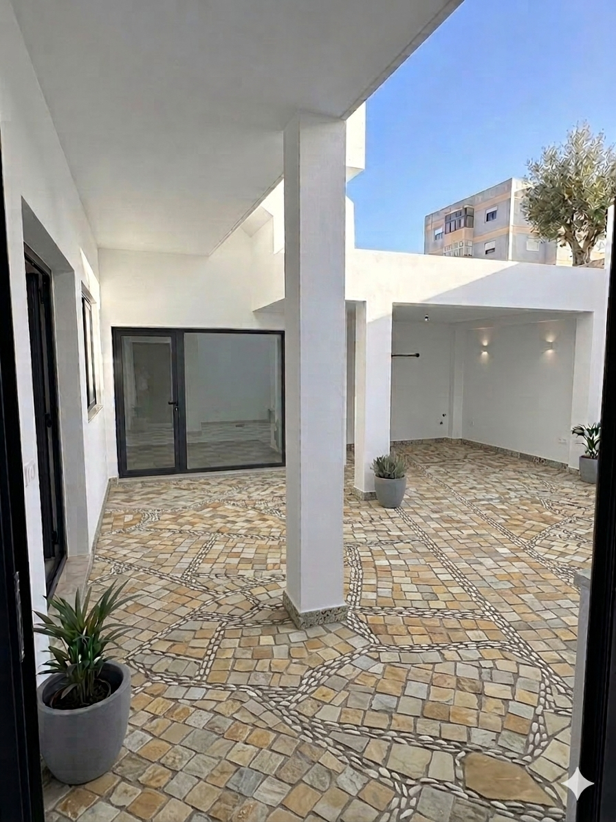 Courtyard tile samples (nature stone small)